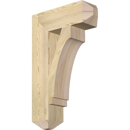 Ekena Millwork Imperial Craftsman Rough Sawn Bracket, Douglas Fir, 6"W x 20"D x 32"H BKT06X20X32IMP04RDF